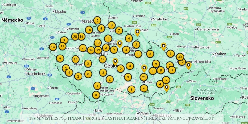 Fortuna pobočky ČR
