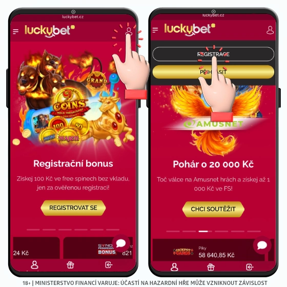 Luckybet Registrovat se