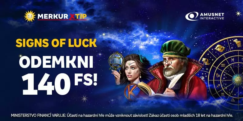 70 MerkurXtip free spinů ZDE MerkurXtip - sváteční free spiny