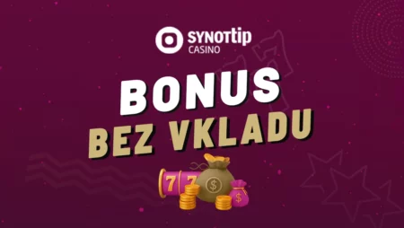 Synottip bonus bez vkladu 2025 – Získejte 500,- za registraci zdarma