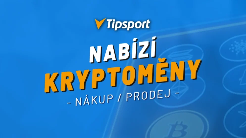 Tipsport kryptoměna 2025 – Nakupte Bitcoin, Ethereum a další krypto!