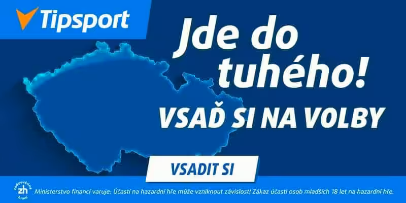 Tipsport - volební bonus
