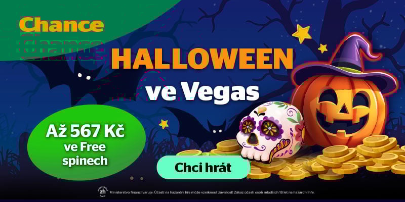 Chance Halloween najdete zde Halloweenské bonusy Chance