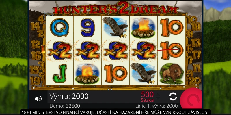 Hunter's Dream 2 výhra