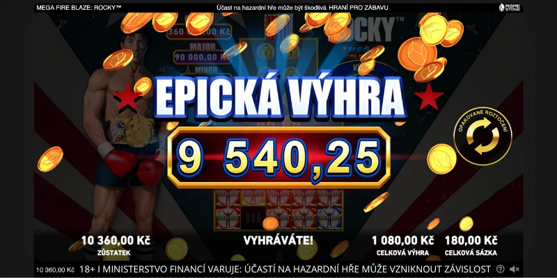 Mega Fire Blaze: Rocky