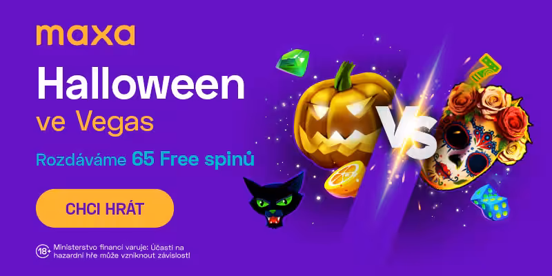 Maxa Halloweenské bonusy 2025