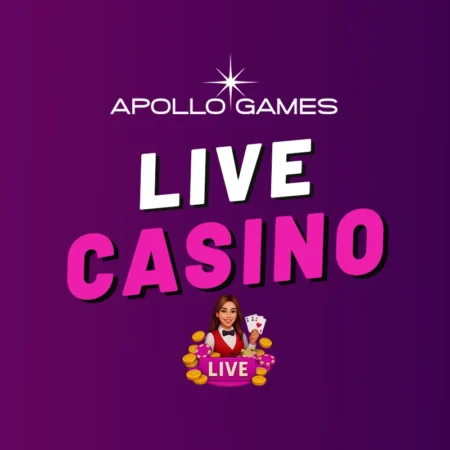 Apollo Games live casino – Vychutnejte si živé hry kdykoliv!