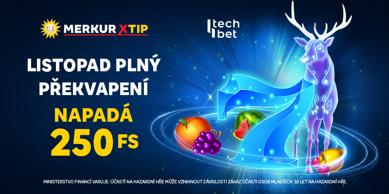 MerkurXtip ovocné free spiny