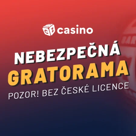 Gratorama recenze – Pozor na casino bez české licence