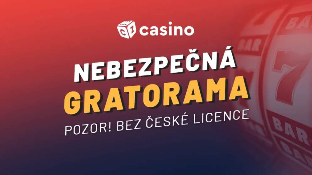 Gratorama recenze – Pozor na casino bez české licence