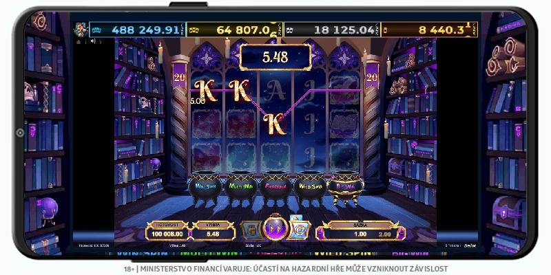 Výherní automat 5 Potions+