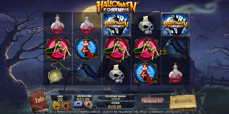 Nejvýhernější automat Halloween Fortune