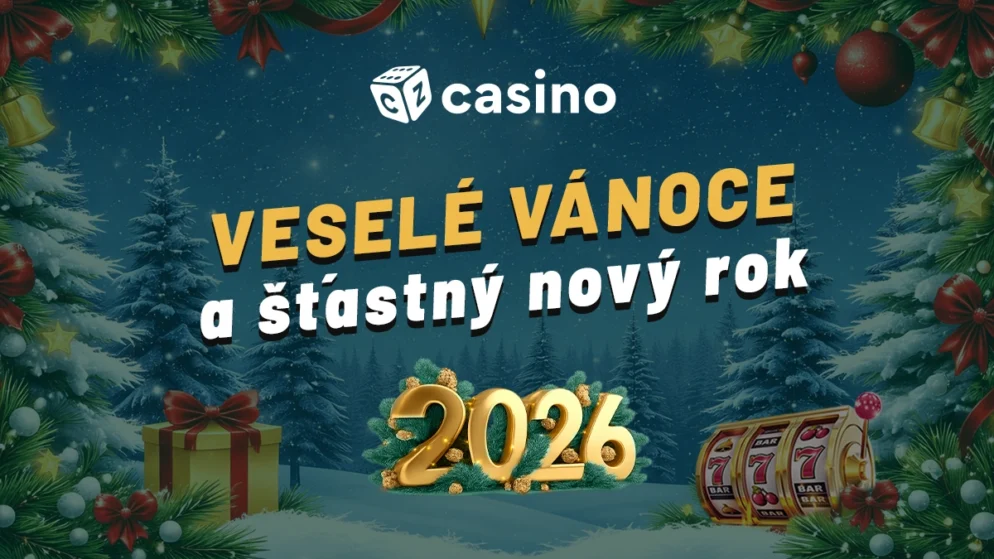 Veselé Vánoce a šťastný nový rok 2026 vám přeje tým CZ-CASINO