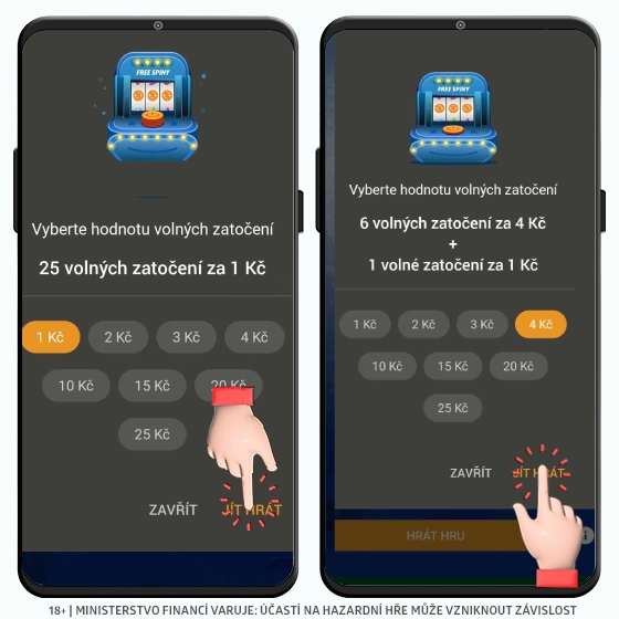 Freespin konvertor ve Vegas