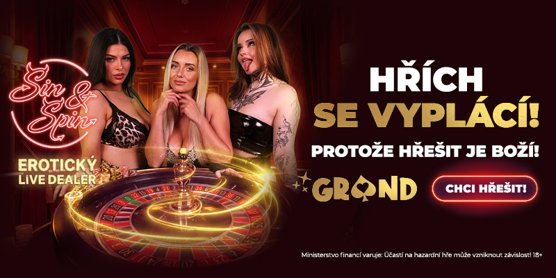 Grandwin erotická ruleta Sin&Spin