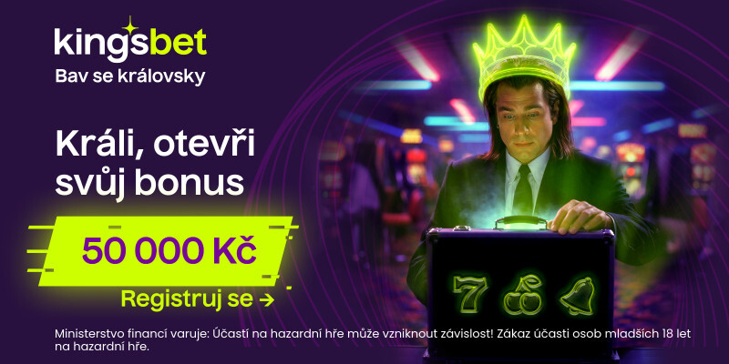 Kingsbet bonus za registraci 50 000 Kč