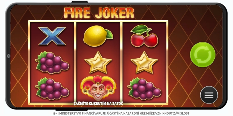 Automat Fire Joker v casinu Kingsbet