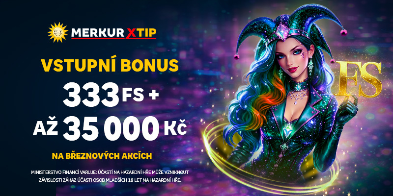 Chci březnové bonusy v casinu MerkurXtip MerkurXtip casino bonusy v březnu