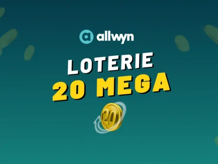 20 Mega loterie od Allwyn – Získejte 20 000 000 Kč za 20 Kč