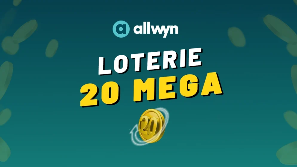 20 Mega loterie od Allwyn – Získejte 20 000 000 Kč za 20 Kč