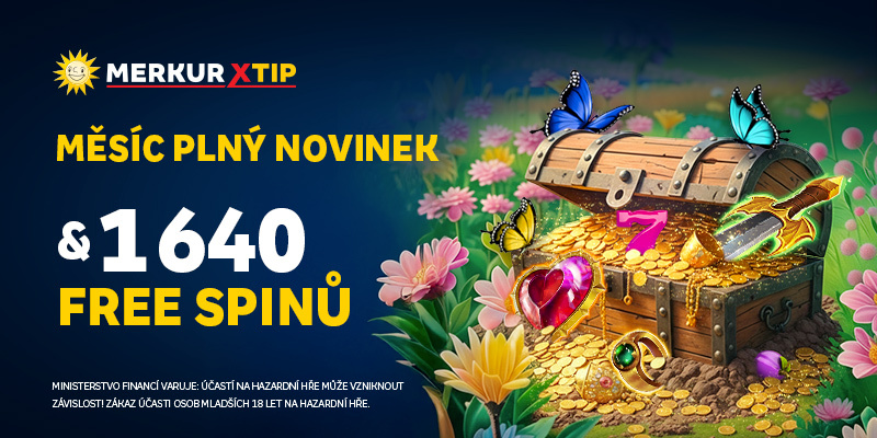 Dubnové bonusové nabídky v MerkurXtipu