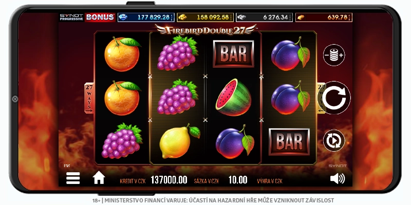 Chci hrát Firebird Double 27 Firebird Double 27