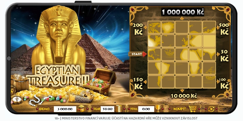 Luckybet online los Egyptian Treasure II