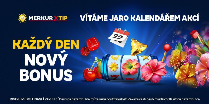 Jarní kalendář v MerkurXtip