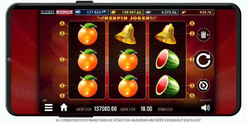 Chci hrát Respin Joker Respin Joker