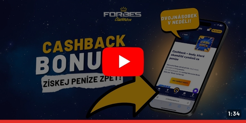 Videonávod na Forbes cashback bonus
