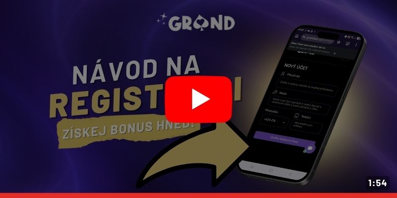 Grandwin registrace youtube