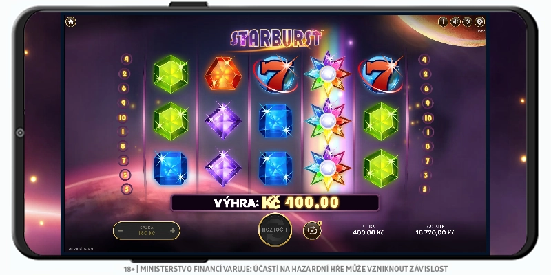 Starburst výherní automat