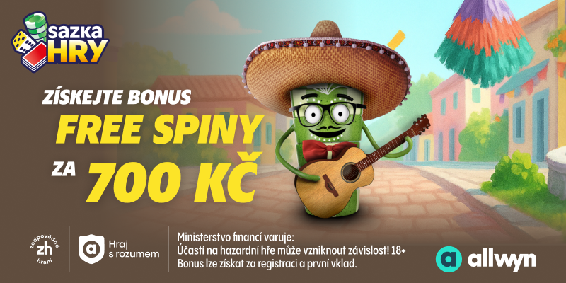 Chci Sazka Hry bonus Sazka Hry casino 700 free spinů za registraci