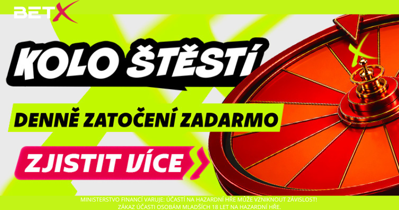 Kolo štěstí v casinu BETX