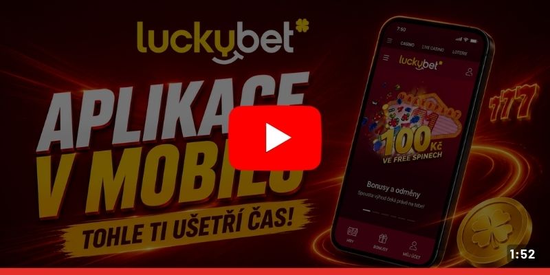 Luckybet aplikace v mobilu