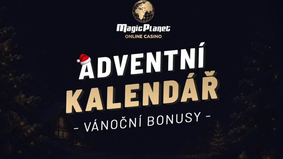 Magic Planet adventní kalendář 2025 – Užijte si vánoční bonusy až do konce roku
