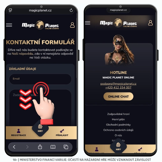 magic planet online chat a hotline