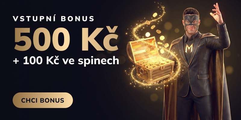Magic Planet vstupní bonus 500 Kč + 100 Kč ve spinech