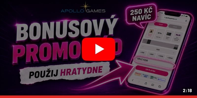 Apollo promo kód video 