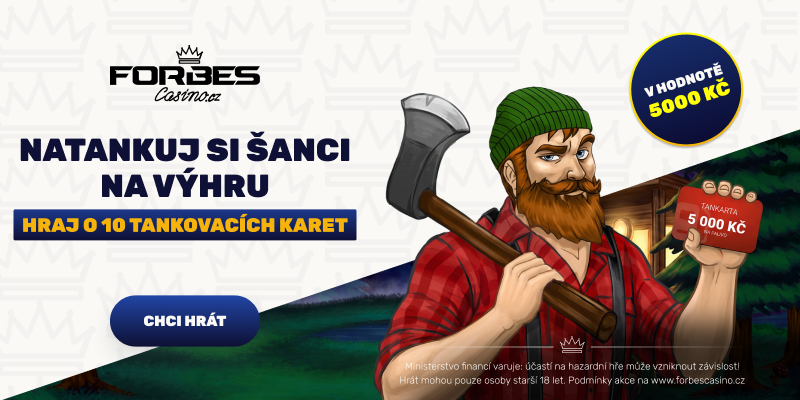 Forbes soutěž o tankovací karty