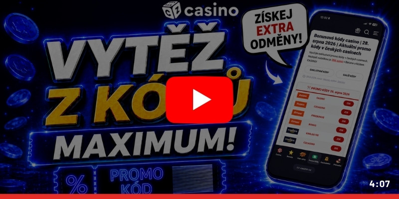 Bonusové promo kódy video 