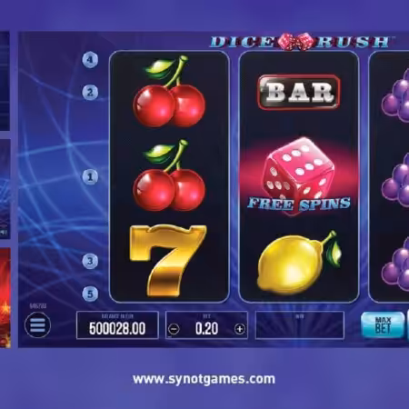 Synot TIP casino představuje hry Criss Cross a Dice Rush