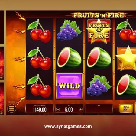 Synot TIP casino představuje tituly Fruit Awards a Fruits’N’Fire