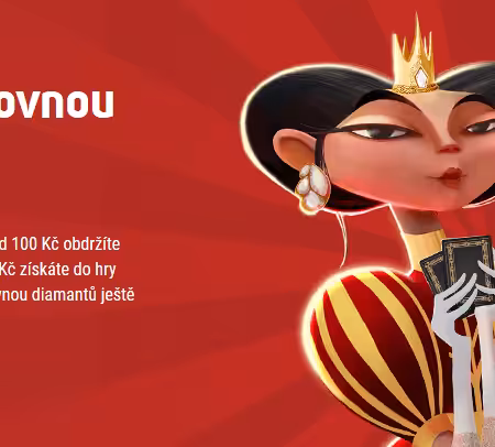 Zahrejte si s Královnou v Sazce kasínu a berte bonus