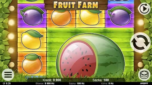 7 nových výherních automatů v SynotTIP kasínu 2 synot tip kasíno - fruit farm - nové hry - bonusy